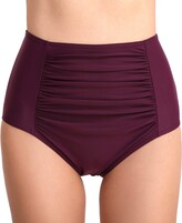 Thumbnail for your product : TAO Women's High Waisted Bikini Tankini Bottoms Tummy Control Swim Briefs Bathing Swimming Shorts Pants XL Navy Blue