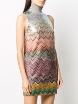 Thumbnail for your product : Missoni Sequined Zigzag Cocktail Dress
