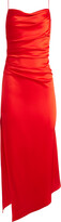 Thumbnail for your product : Alice + Olivia Vista Asymmetrical Midi Slip Dress