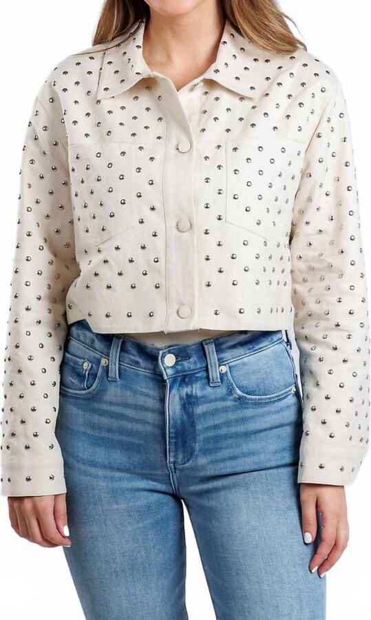Benito Jacket In Optical White