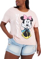 Thumbnail for your product : Disney Trendy Plus Size Crewneck Minnie Mouse Short-Sleeve T-Shirt