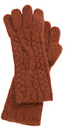 Thumbnail for your product : Brooks Brothers Camel Hair Cable Knit Gloves