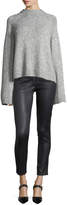 Thumbnail for your product : AG Jeans Farrah Lace-Up High-Rise Skinny Ankle Pants