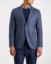 Thumbnail for your product : Jaeger Wool Herringbone Slim Jacket