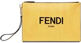 Thumbnail for your product : Fendi Logo Print Clutch Bag