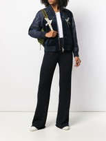 Thumbnail for your product : Golden Goose Flared Ribbed Trousers