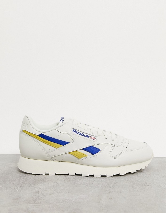 reebok white trainers