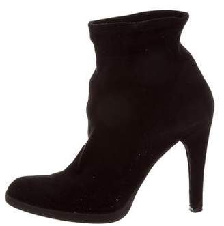 Stuart Weitzman Suede Pointed-Toe Boots