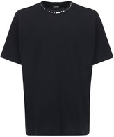 Thumbnail for your product : Raf Simons Logo Printed Cotton Jersey T-Shirt