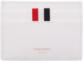 Thumbnail for your product : Thom Browne White Single Card Holder
