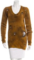 Thumbnail for your product : Avant Toi Distressed Cashmere Sweater w/ Tags