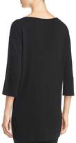 Thumbnail for your product : Eileen Fisher Bateau Neck Color Block Top