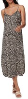 Thumbnail for your product : Only Maaria Life Sateen Slip Midi Dress Black