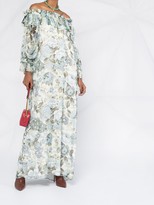 Thumbnail for your product : P.A.R.O.S.H. Floral Print Long Dress