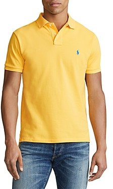 ralph lauren slim fit mesh polo shirt