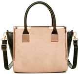 Thumbnail for your product : Ted Baker Faylam Genuine Calf Hair Contrast Handbag