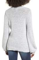 Thumbnail for your product : Leith Blouson Sleeve Tape Yarn Sweater