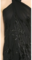 Thumbnail for your product : Kaufman Franco Halter Gown