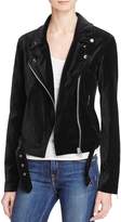Thumbnail for your product : Paige Shanna Velvet Moto Jacket