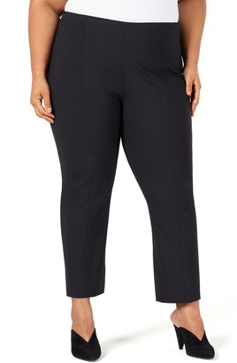 plus size wool pants