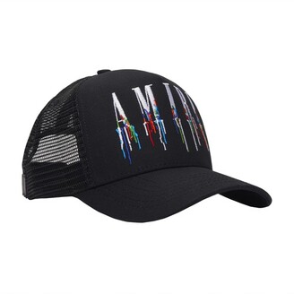 Amiri Paint Drip Core Logo Trucker Hat – KANOPY