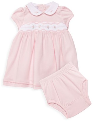 Magnolia Baby Baby Girl's Cora Coles 2-Piece Flare Dress & Bloomers Set