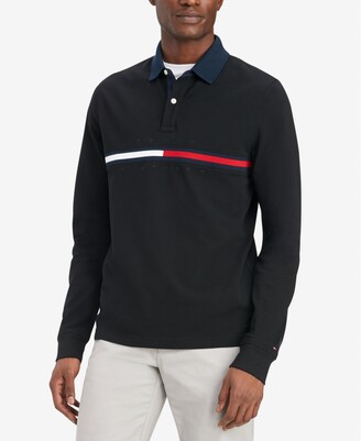 Tommy Hilfiger Men's Tanner Long-Sleeve Polo Shirt - ShopStyle
