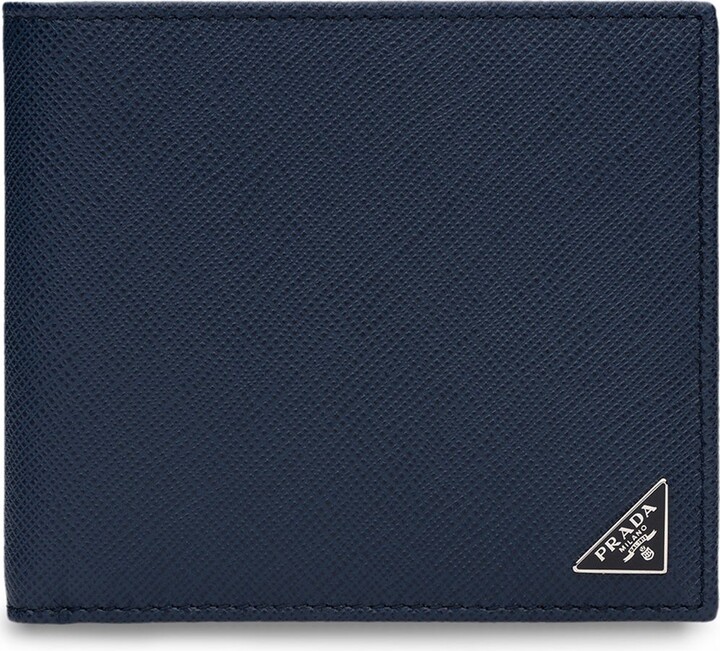 Prada Blue Men's Wallets | Shop The Largest Collection | ShopStyle