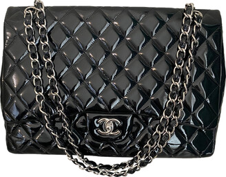 Chanel Timeless/Classique glitter handbag - ShopStyle Shoulder Bags