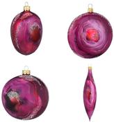 Thumbnail for your product : Blown Glass Ornaments 4-Piece Set