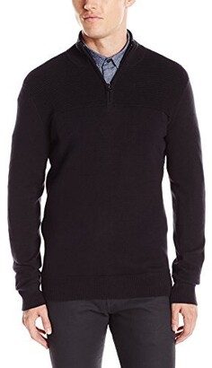 kenneth cole zip up sweater