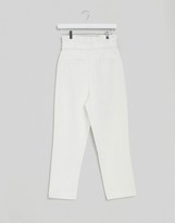 Thumbnail for your product : And other stories & Odette belted tapered jean in off white