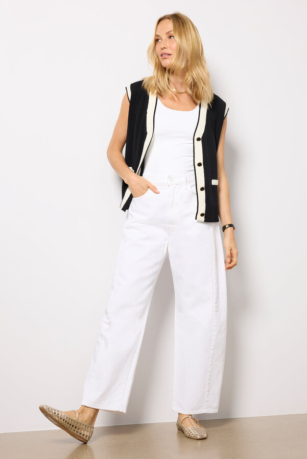 Mother Full Pipe Ankle Jeans