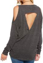 Thumbnail for your product : Chaser Women's Triblend Long Sleeve Dolman - Black