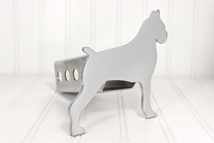 Etsy Chrome Boxer Hitch Cover - Fits 2\