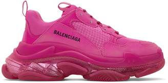 balenciaga triple s pink mens