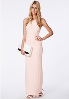 Thumbnail for your product : Missguided Teela Nude Strappy Maxi Dress
