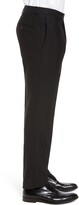 Thumbnail for your product : Ted Baker Jefferson Trim Fit Flat Front Wool Dress Pants