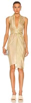 Thumbnail for your product : Rick Owens Sleeveless Wrap Dress in Cream