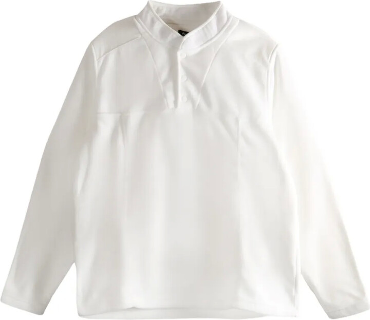 Malbon Golf Band-Collar Polo Shirt