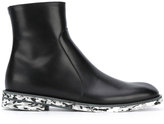Thumbnail for your product : Maison Margiela printed sole boots