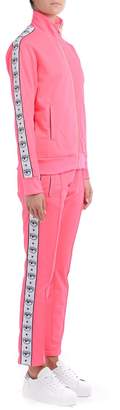 Chiara Ferragni Logomania Model Pink Fluo Track Pants