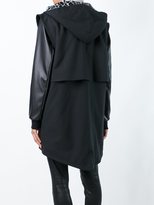 Thumbnail for your product : Giamba overlay detail parka coat