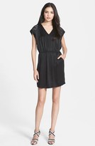 Thumbnail for your product : Rebecca Taylor Lace Inset Blouson Dress