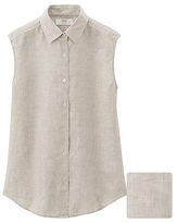 Thumbnail for your product : Uniqlo WOMEN Premium Linen Sleeveless Shirt