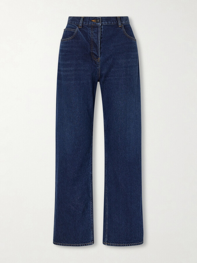 The Row Finbar Low-rise Jeans - Blue