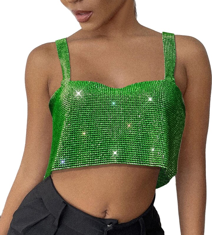 Generic Women Chain Sexy Clothes Beading Tassel Sleeveless