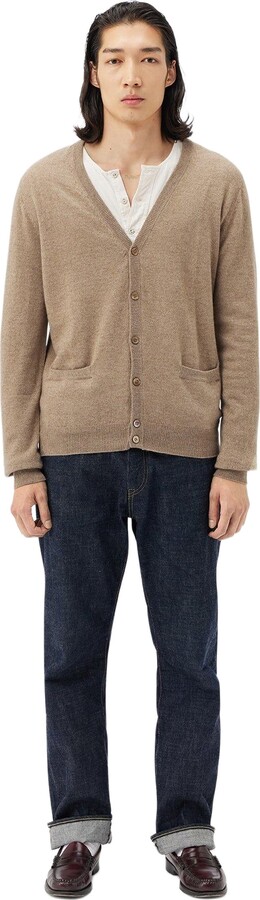 GOBI Mongolian Cashmere Essential Cashmere V-Neck Cardigan