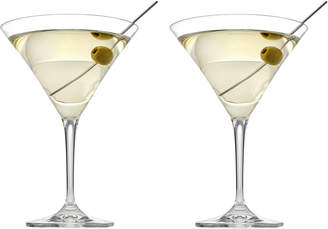 Noritake Set of 2 Tasting Hour Martini Glasses