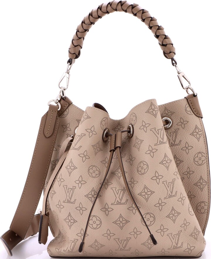Louis Vuitton Muria Bucket Bag Mahina Leather